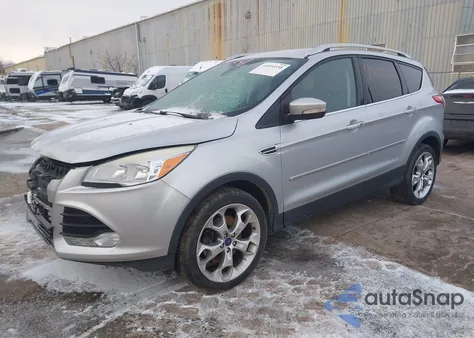 2014 Ford Escape Titanium из США, поврежденный, VIN 1FMCU9J97EUB78793
